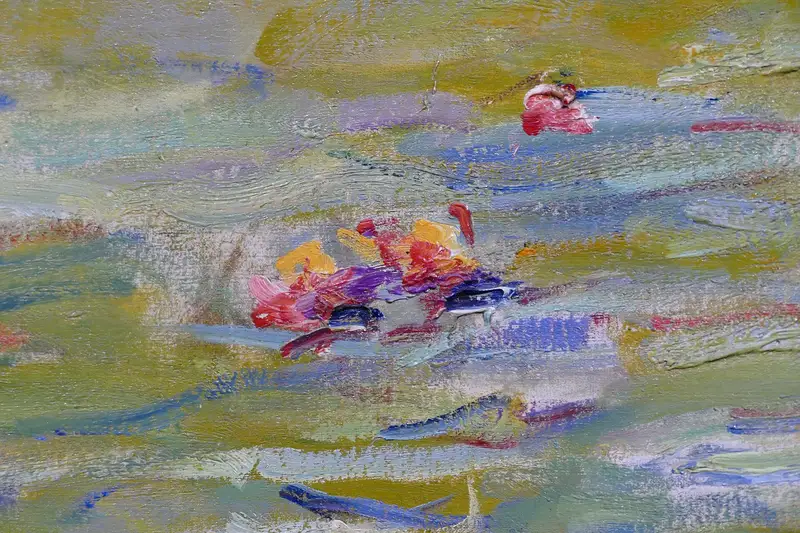 "The Water-Lily Pond" by Claude Monet