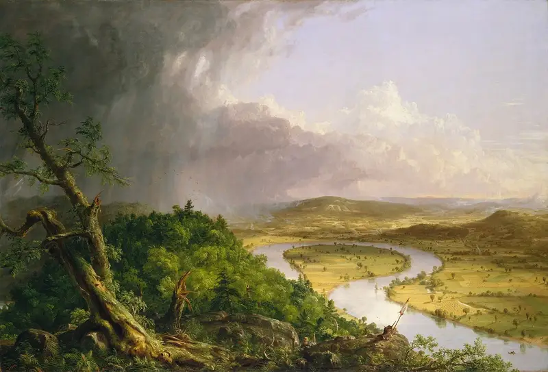 "The Oxbow" by Thomas Cole